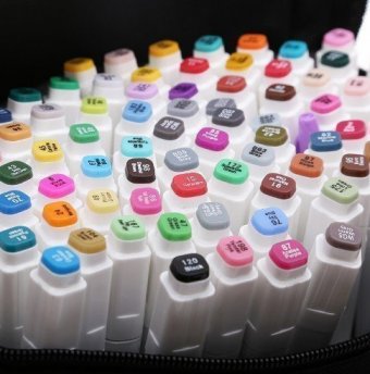 Набор спиртовых маркеров TouchFive Student 40 цветов
